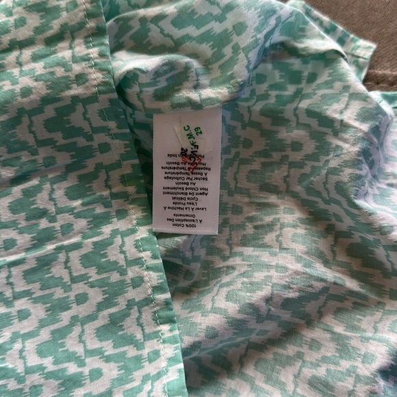 Talbots Green Embellished Tie Front Blouse
New but without tag - Picture 4 of 9